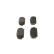 Brake pad set, disc brake BP2557 Bosch, Thumbnail 4