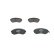 Brake Pad Set, disc brake BP256 Bosch