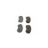 Brake Pad Set, disc brake BP256 Bosch, Thumbnail 5