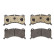 Brake Pad Set, disc brake BP2561 Bosch