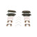 Brake Pad Set, disc brake BP2569 Bosch, Thumbnail 2