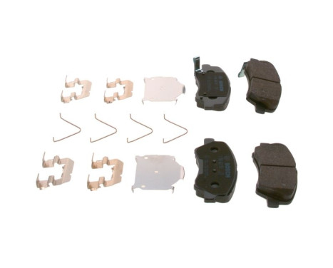 Brake Pad Set, disc brake BP2569 Bosch, Image 3