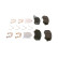 Brake Pad Set, disc brake BP2569 Bosch, Thumbnail 3