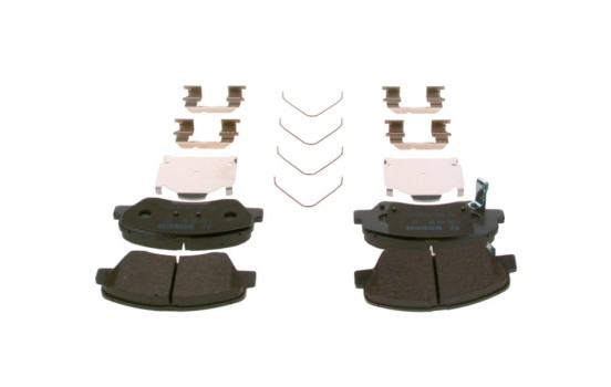 Brake Pad Set, disc brake BP2569 Bosch, Image 4