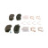 Brake Pad Set, disc brake BP2569 Bosch, Thumbnail 5