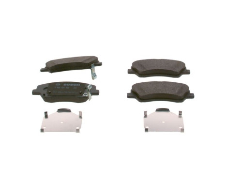 Brake Pad Set, disc brake BP2570 Bosch, Image 2