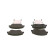 Brake Pad Set, disc brake BP2570 Bosch, Thumbnail 4