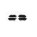 Brake Pad Set, disc brake BP2574 Bosch, Thumbnail 2