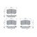 Brake Pad Set, disc brake BP2574 Bosch, Thumbnail 6