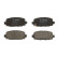 Brake Pad Set, disc brake BP2580 Bosch