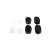 Brake Pad Set, disc brake BP2580 Bosch, Thumbnail 3