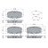 Brake Pad Set, disc brake BP2580 Bosch, Thumbnail 6