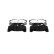 Brake Pad Set, disc brake BP2583 Bosch, Thumbnail 3