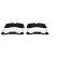 Brake Pad Set, disc brake BP2587 Bosch, Thumbnail 2
