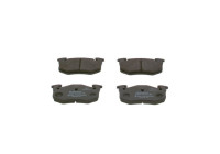 Brake Pad Set, disc brake BP2614 Bosch