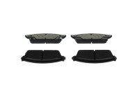 Brake pad set, disc brake BP2624 Bosch