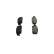 Brake pad set, disc brake BP2624 Bosch, Thumbnail 4