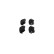 Brake pad set, disc brake BP2629 Bosch, Thumbnail 3