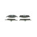 Brake Pad Set, disc brake BP263 Bosch, Thumbnail 6
