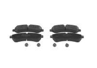 Brake pad set, disc brake BP2632 Bosch