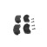 Brake pad set, disc brake BP2632 Bosch, Thumbnail 4