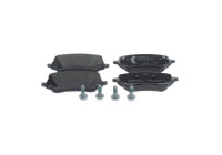 Brake pad set, disc brake BP2635 Bosch