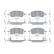 Brake pad set, disc brake BP2636 Bosch, Thumbnail 5