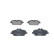 Brake Pad Set, disc brake BP2646 Bosch, Thumbnail 3
