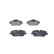 Brake Pad Set, disc brake BP2646 Bosch, Thumbnail 5