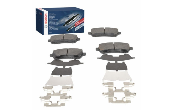 Brake pad set, disc brake BP2661 Bosch, Image 6