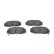 Brake Pad Set, disc brake BP2664 Bosch