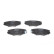 Brake Pad Set, disc brake BP2664 Bosch, Thumbnail 2