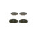 Brake Pad Set, disc brake BP2664 Bosch, Thumbnail 6