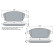 Brake Pad Set, disc brake BP2678 Bosch, Thumbnail 5