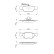 Brake Pad Set, disc brake BP268 Bosch, Thumbnail 6