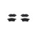 Brake Pad Set, disc brake BP2680 Bosch, Thumbnail 4