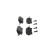 Brake pad set, disc brake BP2690 Bosch, Thumbnail 2