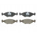 Brake Pad Set, disc brake BP271 Bosch