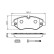 BRAKE PAD SET, DISC BRAKE BP2711 Bosch