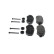 BRAKE PAD SET, DISC BRAKE BP2711 Bosch, Thumbnail 5