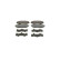 Brake Pad Set, disc brake BP2716 Bosch, Thumbnail 4
