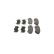 Brake Pad Set, disc brake BP2716 Bosch, Thumbnail 5