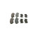 Brake Pad Set, disc brake BP2716 Bosch, Thumbnail 7