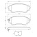 Brake Pad Set, disc brake BP2716 Bosch, Thumbnail 8