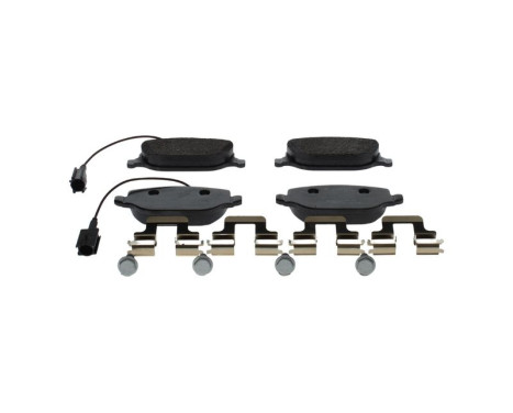 Brake pad set, disc brake BP2720 Bosch