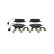 Brake pad set, disc brake BP2720 Bosch