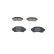 Brake Pad Set, disc brake BP2723 Bosch, Thumbnail 3