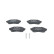 Brake Pad Set, disc brake BP2723 Bosch, Thumbnail 6