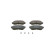 Brake Pad Set, disc brake BP2723 Bosch, Thumbnail 4