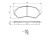 Brake Pad Set, disc brake BP2723 Bosch, Thumbnail 8